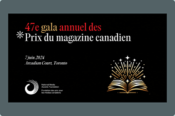 Nominations aux Prix du magazine canadien 2024