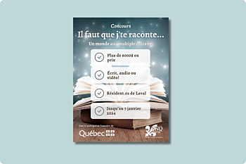 Concours - Société littéraire de Laval x Entrevous