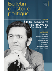 Bulletin d'histoire politique 32-1