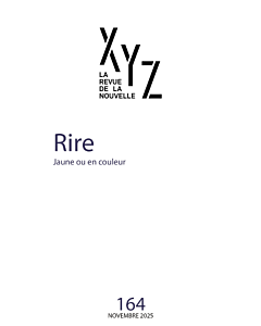 XYZ. La revue de la nouvelle 164