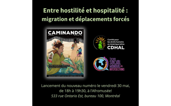 Lancement du vol. 39 no. 1 | Caminando