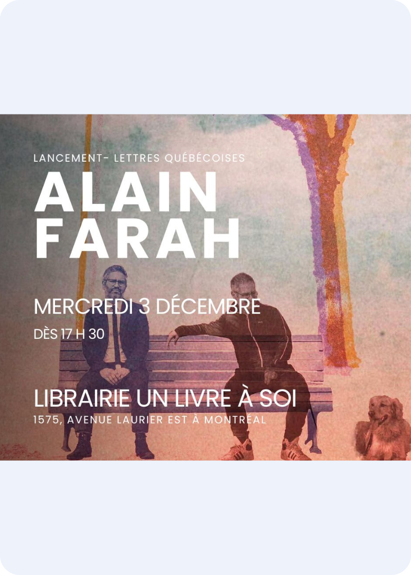 Lancement Lettres québécoises no. 199