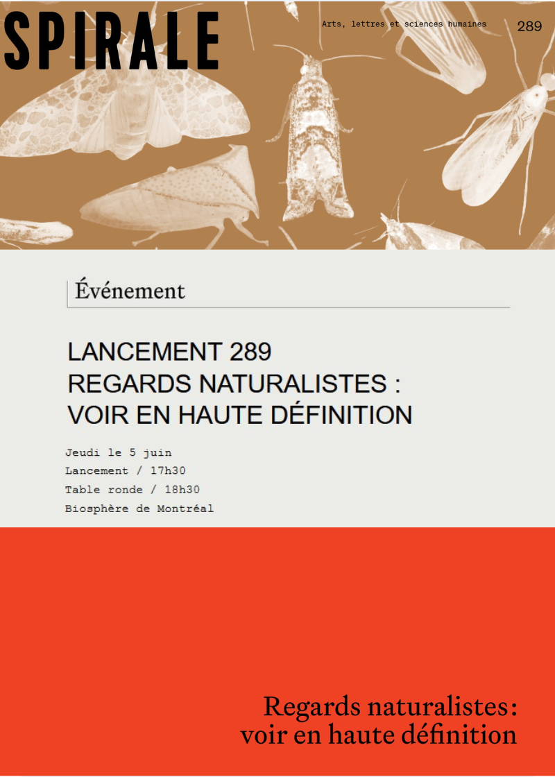 Lancement du no. 289 | Spirale