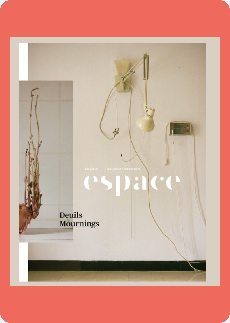 Lancement - Espace, no. 138 | «Deuils»