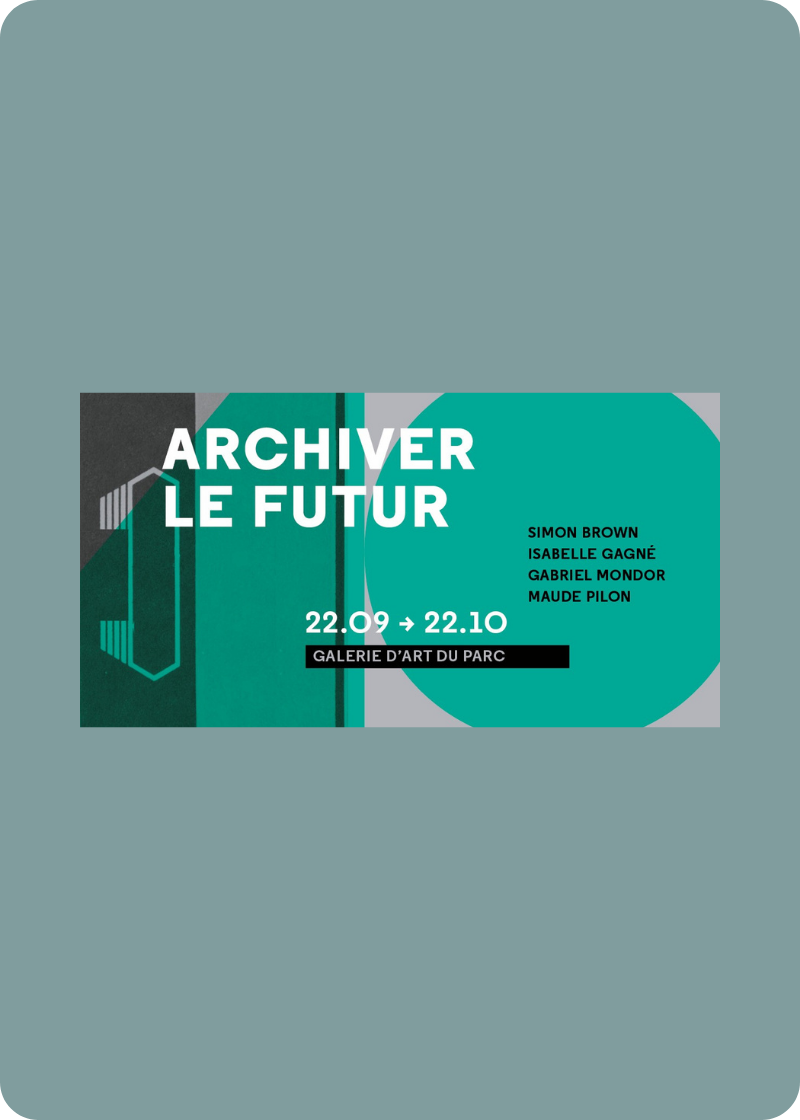 Vernissage de l'exposition «Archiver le futur» - Le Sabord