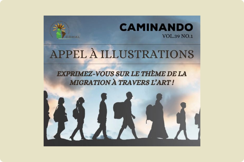 Appel à illustrations, thème « La migration à travers l'art » | Caminando