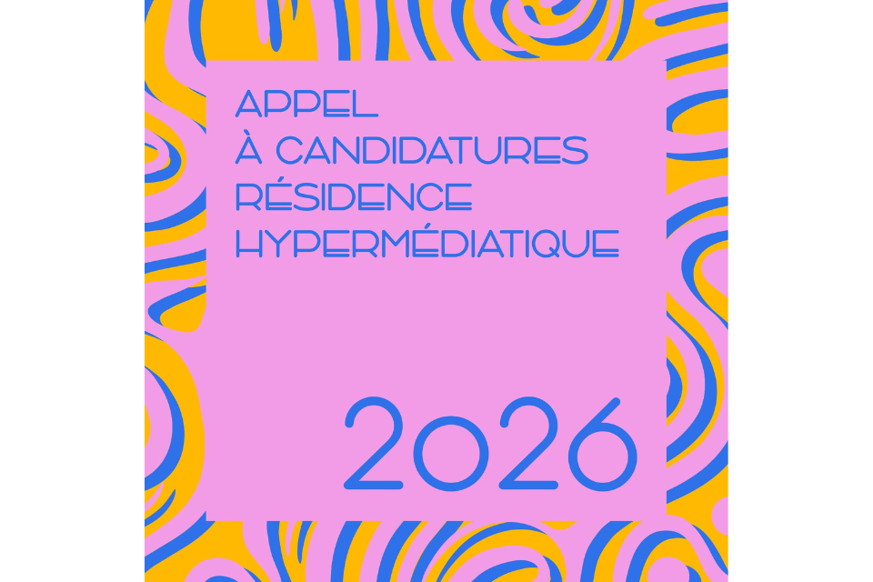Appel à candidatures résidence hypermédiatique 2026 pour la revue Moebius. Date limite 5 janvier 2025.